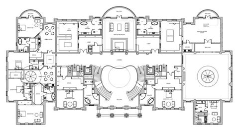 Mega Mansion Floor Plans, House Layouts & Designs.